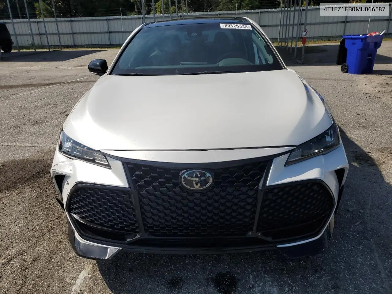 2021 Toyota Avalon Trd VIN: 4T1FZ1FB0MU066587 Lot: 60825335