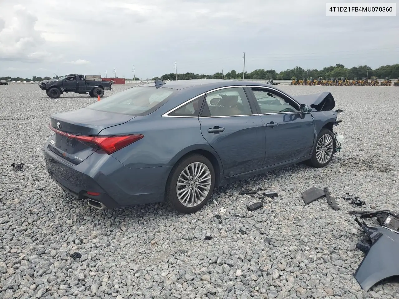 2021 Toyota Avalon Limited VIN: 4T1DZ1FB4MU070360 Lot: 63451875