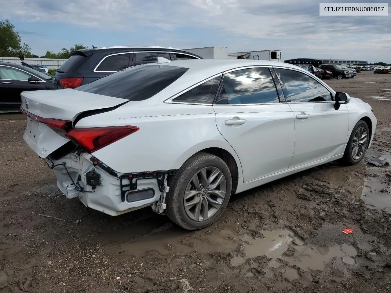 2022 Toyota Avalon Xle VIN: 4T1JZ1FB0NU086057 Lot: 56492205