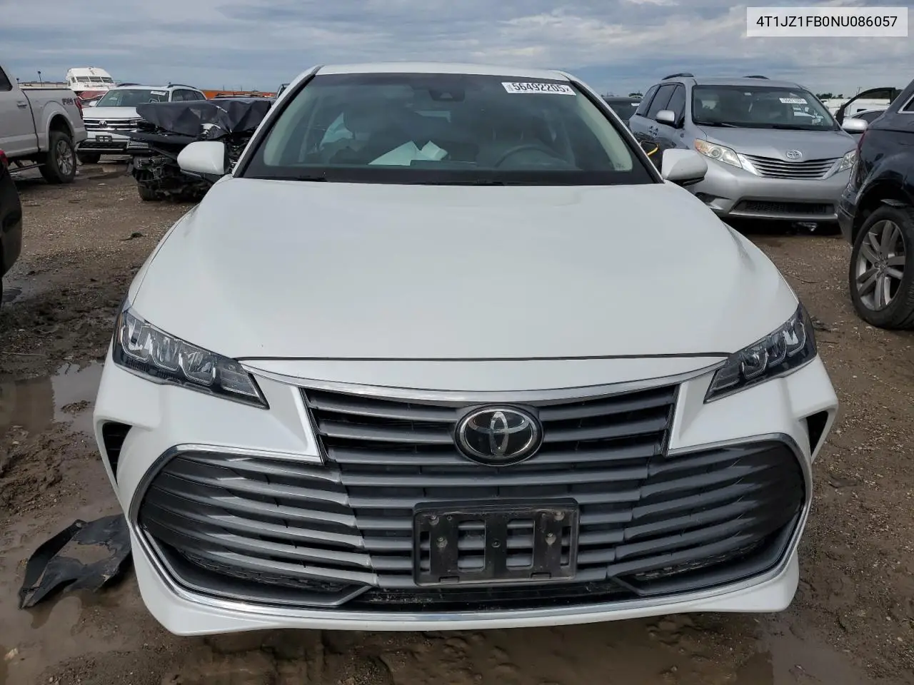 2022 Toyota Avalon Xle VIN: 4T1JZ1FB0NU086057 Lot: 56492205
