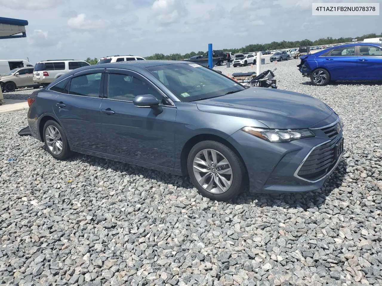2022 Toyota Avalon Xle VIN: 4T1AZ1FB2NU078378 Lot: 60960315