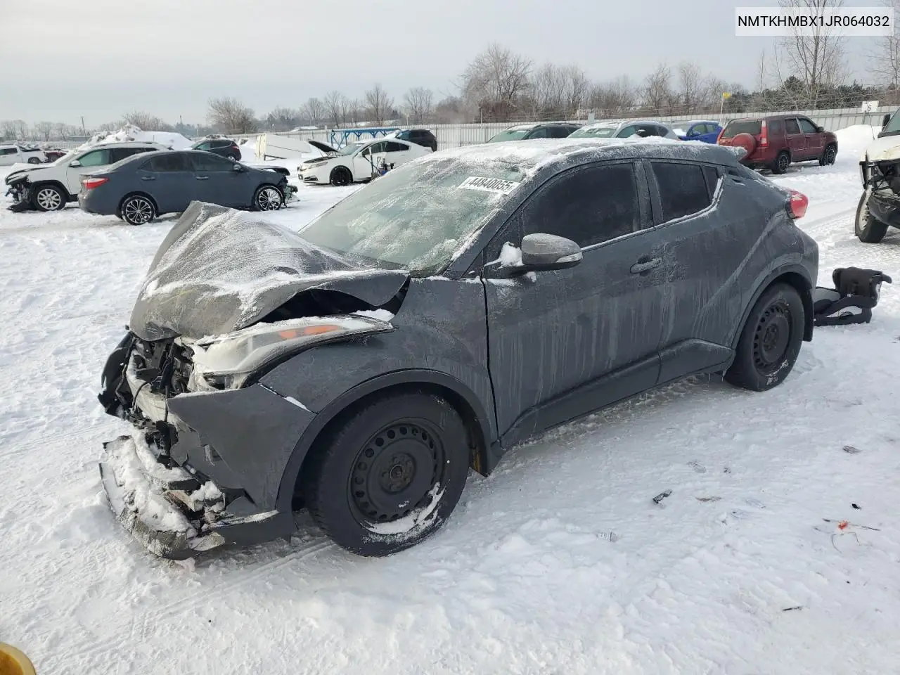 2018 Toyota C-Hr Xle VIN: NMTKHMBX1JR064032 Lot: 44840055
