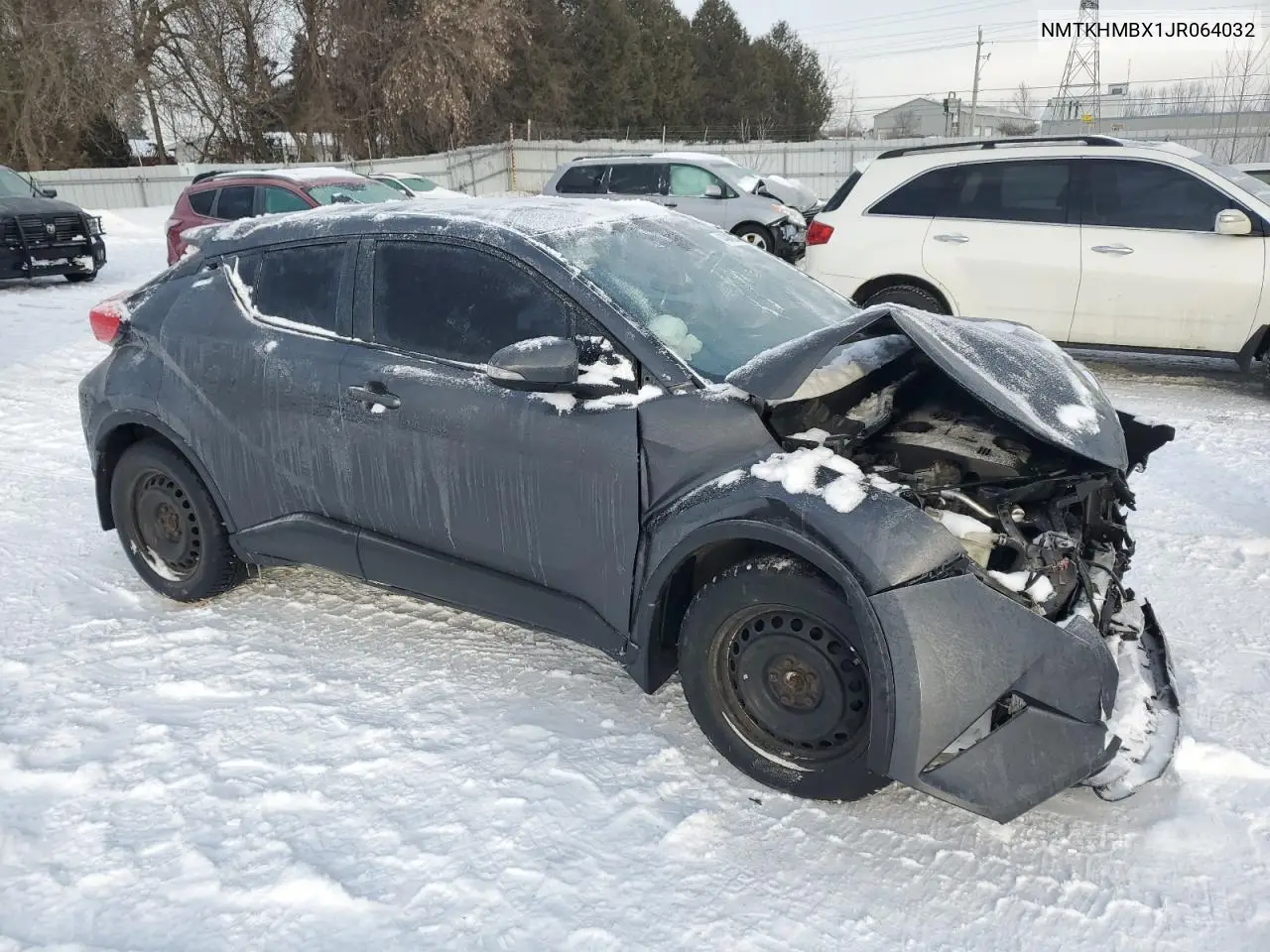 2018 Toyota C-Hr Xle VIN: NMTKHMBX1JR064032 Lot: 44840055