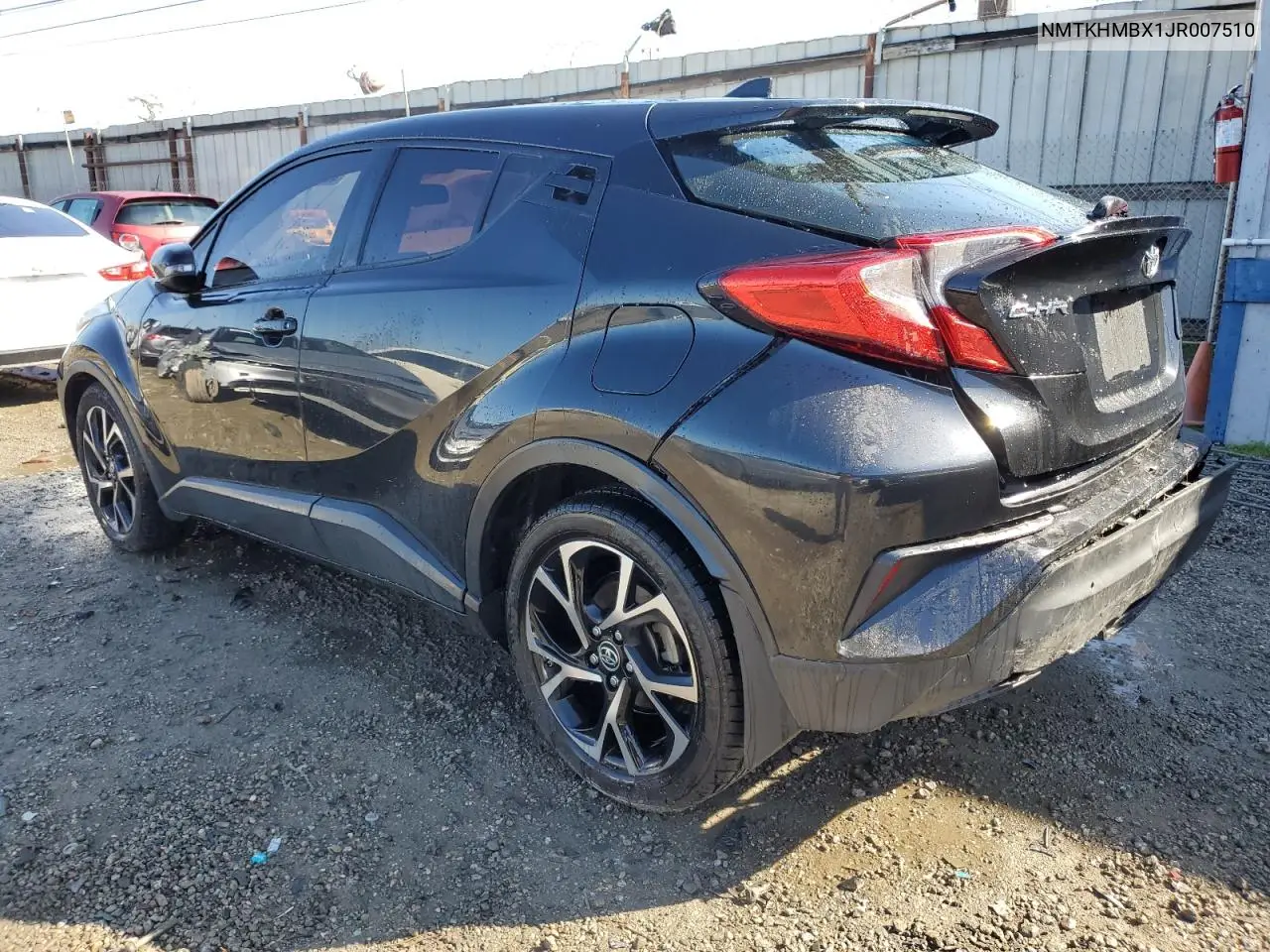 2018 Toyota C-Hr Xle VIN: NMTKHMBX1JR007510 Lot: 47985715