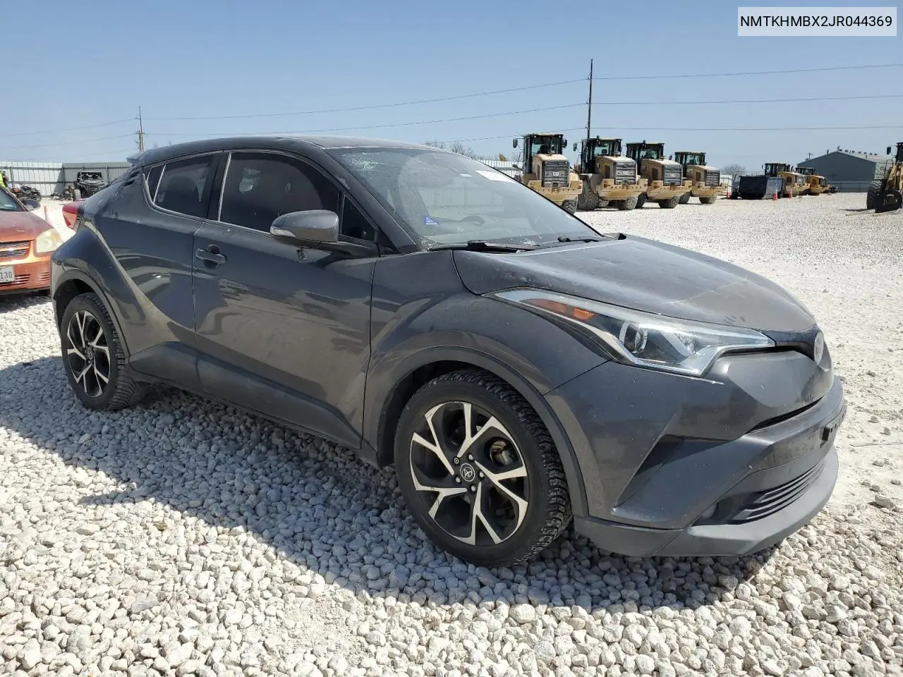 2018 Toyota C-Hr Xle VIN: NMTKHMBX2JR044369 Lot: 50095885