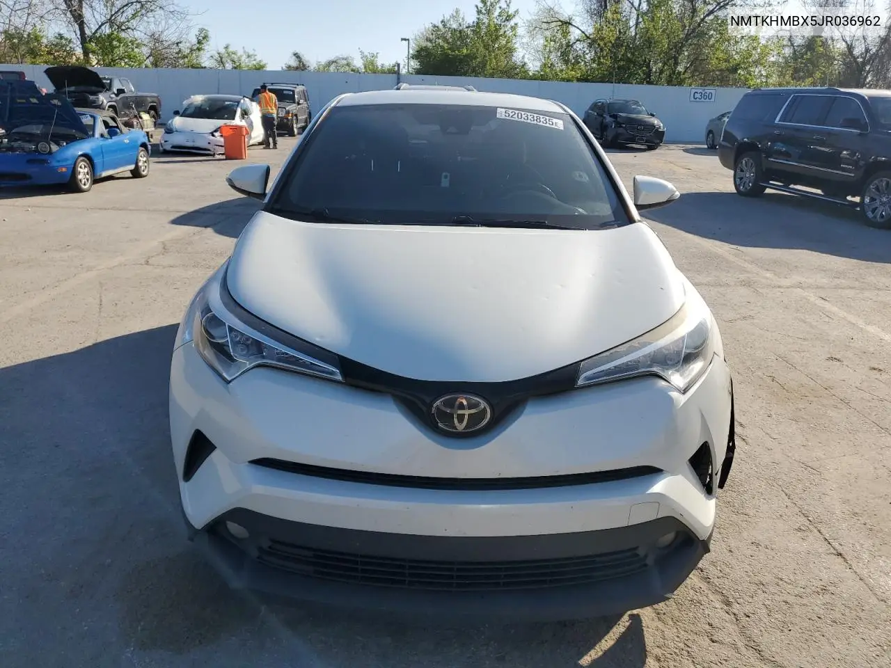 2018 Toyota C-Hr Xle VIN: NMTKHMBX5JR036962 Lot: 52033835
