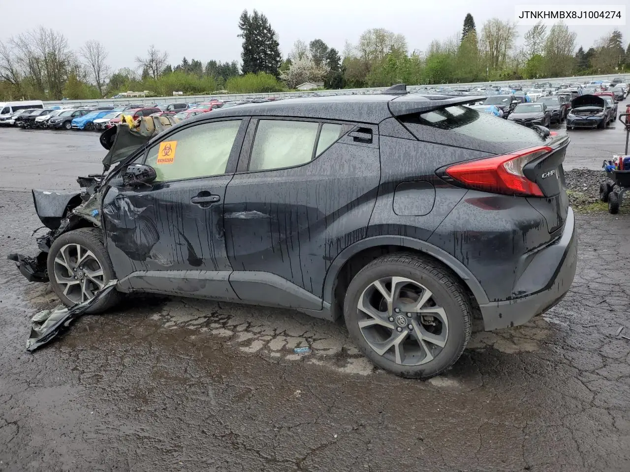 2018 Toyota C-Hr Xle VIN: JTNKHMBX8J1004274 Lot: 52800355