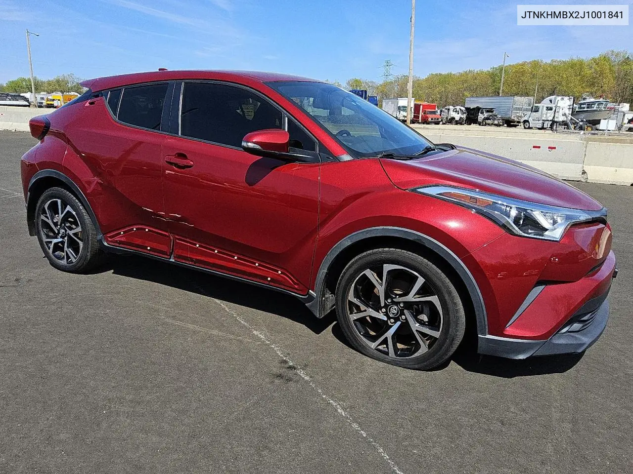 2018 Toyota C-Hr Xle VIN: JTNKHMBX2J1001841 Lot: 53815635
