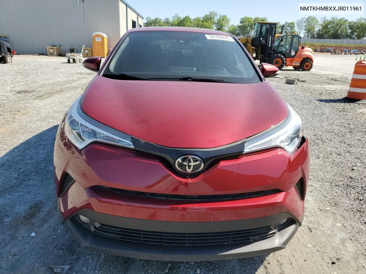 2018 Toyota C-Hr Xle VIN: NMTKHMBXXJR011961 Lot: 54705445