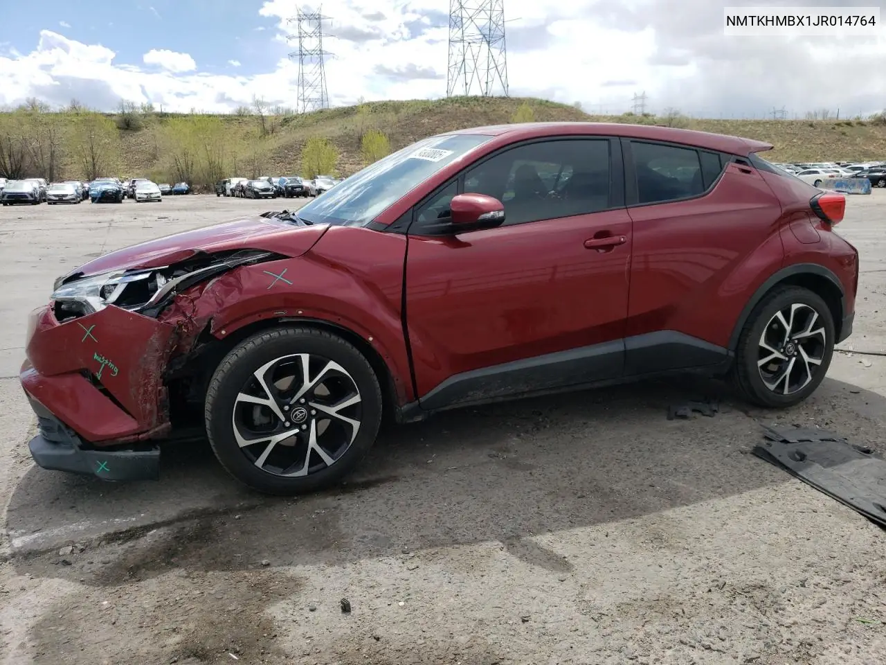 2018 Toyota C-Hr Xle VIN: NMTKHMBX1JR014764 Lot: 54930805