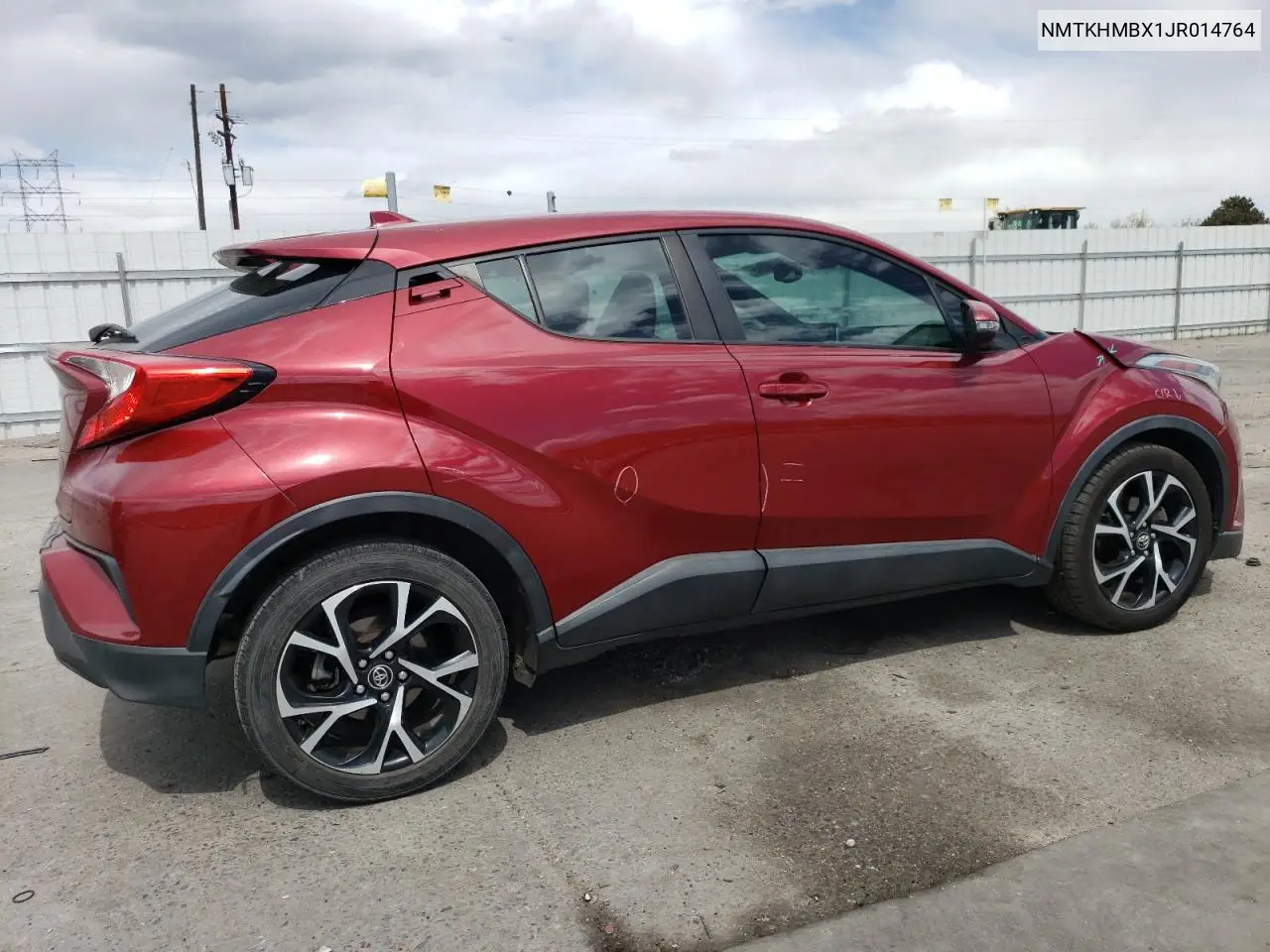 2018 Toyota C-Hr Xle VIN: NMTKHMBX1JR014764 Lot: 54930805