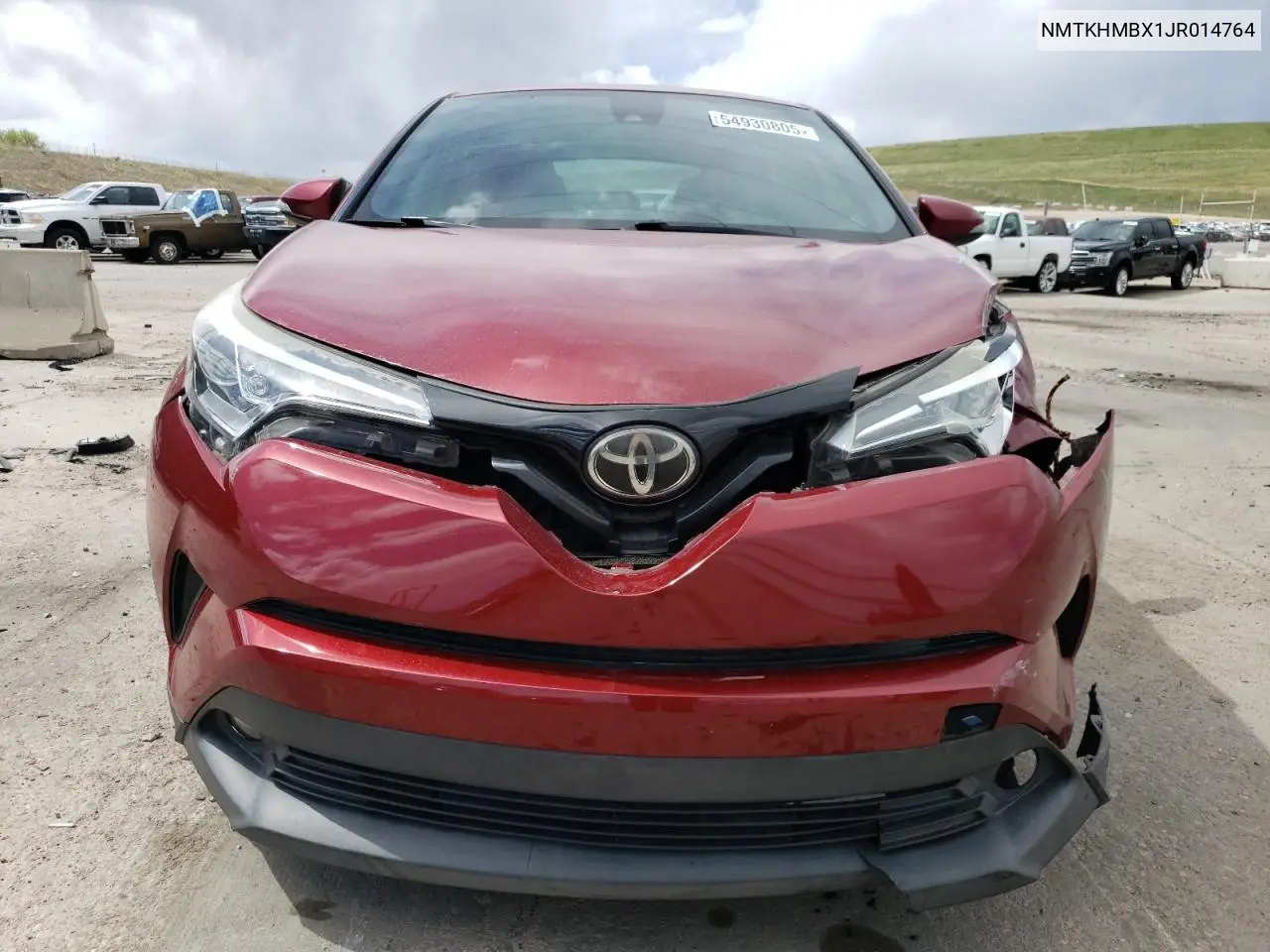 2018 Toyota C-Hr Xle VIN: NMTKHMBX1JR014764 Lot: 54930805