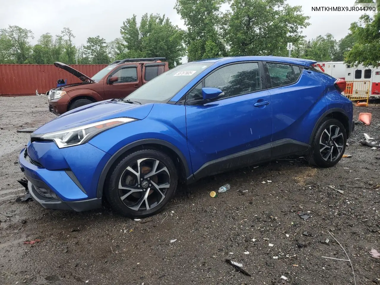 2018 Toyota C-Hr Xle VIN: NMTKHMBX9JR044790 Lot: 55787685