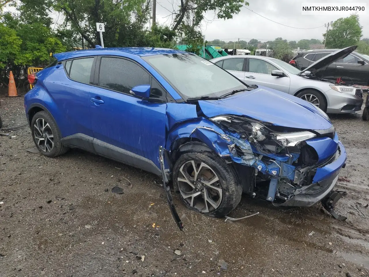 2018 Toyota C-Hr Xle VIN: NMTKHMBX9JR044790 Lot: 55787685