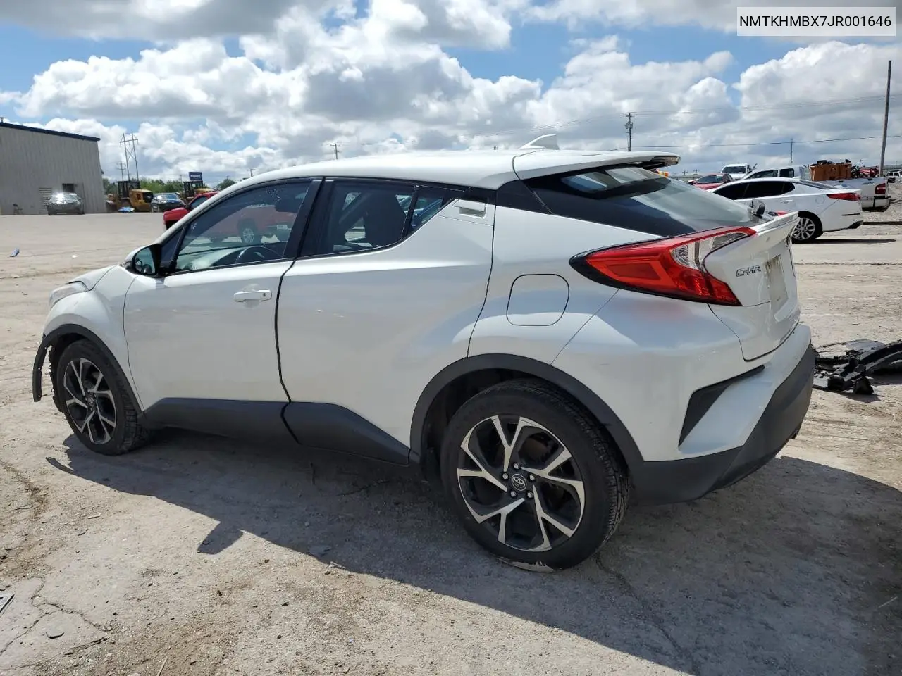 2018 Toyota C-Hr Xle VIN: NMTKHMBX7JR001646 Lot: 55978355