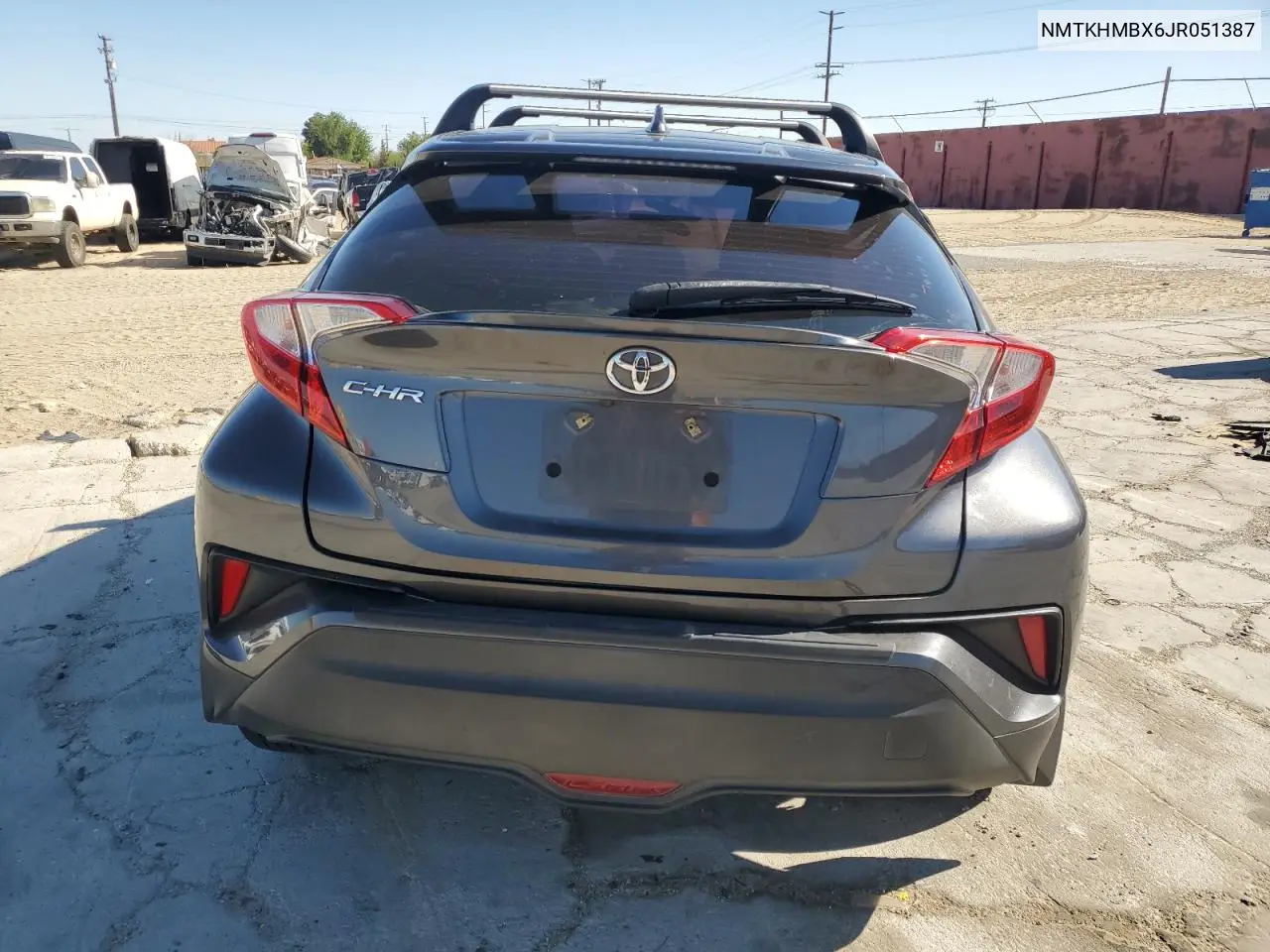 2018 Toyota C-Hr Xle VIN: NMTKHMBX6JR051387 Lot: 56193575