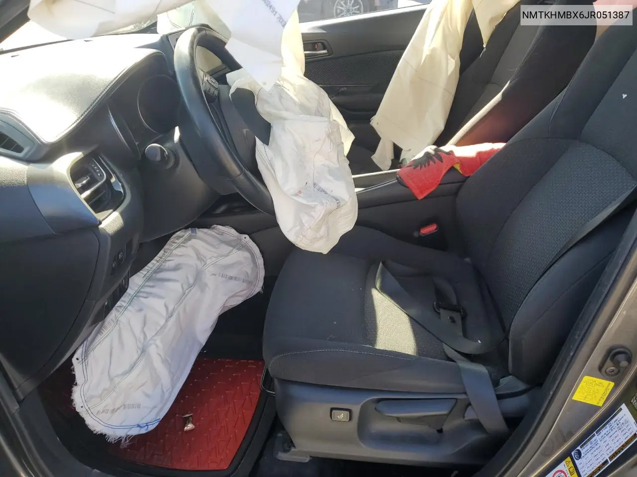 2018 Toyota C-Hr Xle VIN: NMTKHMBX6JR051387 Lot: 56193575