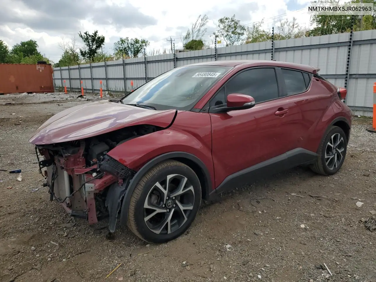 2018 Toyota C-Hr Xle VIN: NMTKHMBX5JR062963 Lot: 56480845