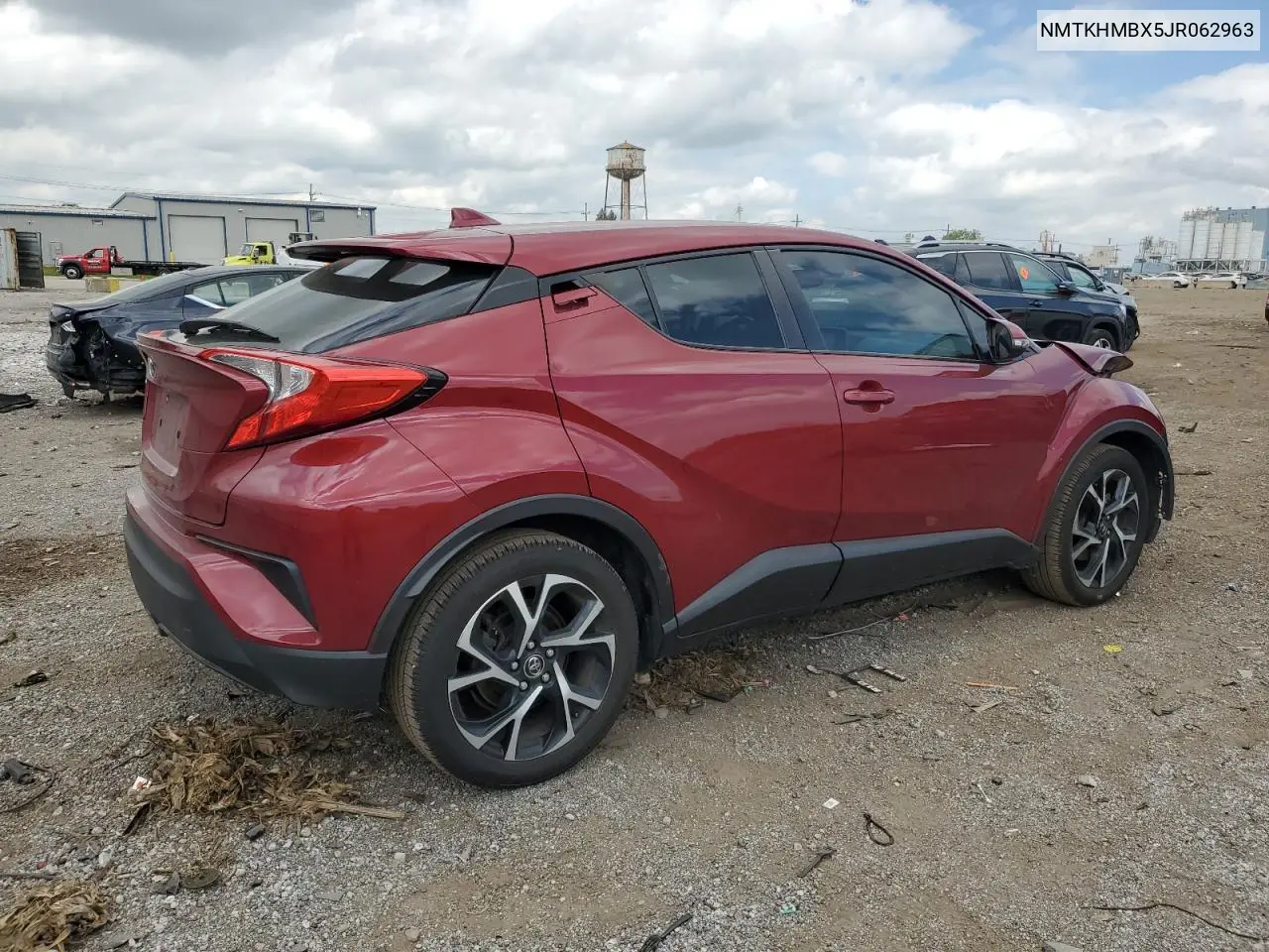 2018 Toyota C-Hr Xle VIN: NMTKHMBX5JR062963 Lot: 56480845