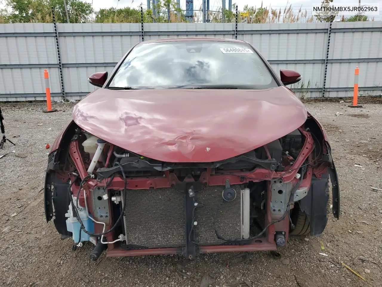 2018 Toyota C-Hr Xle VIN: NMTKHMBX5JR062963 Lot: 56480845