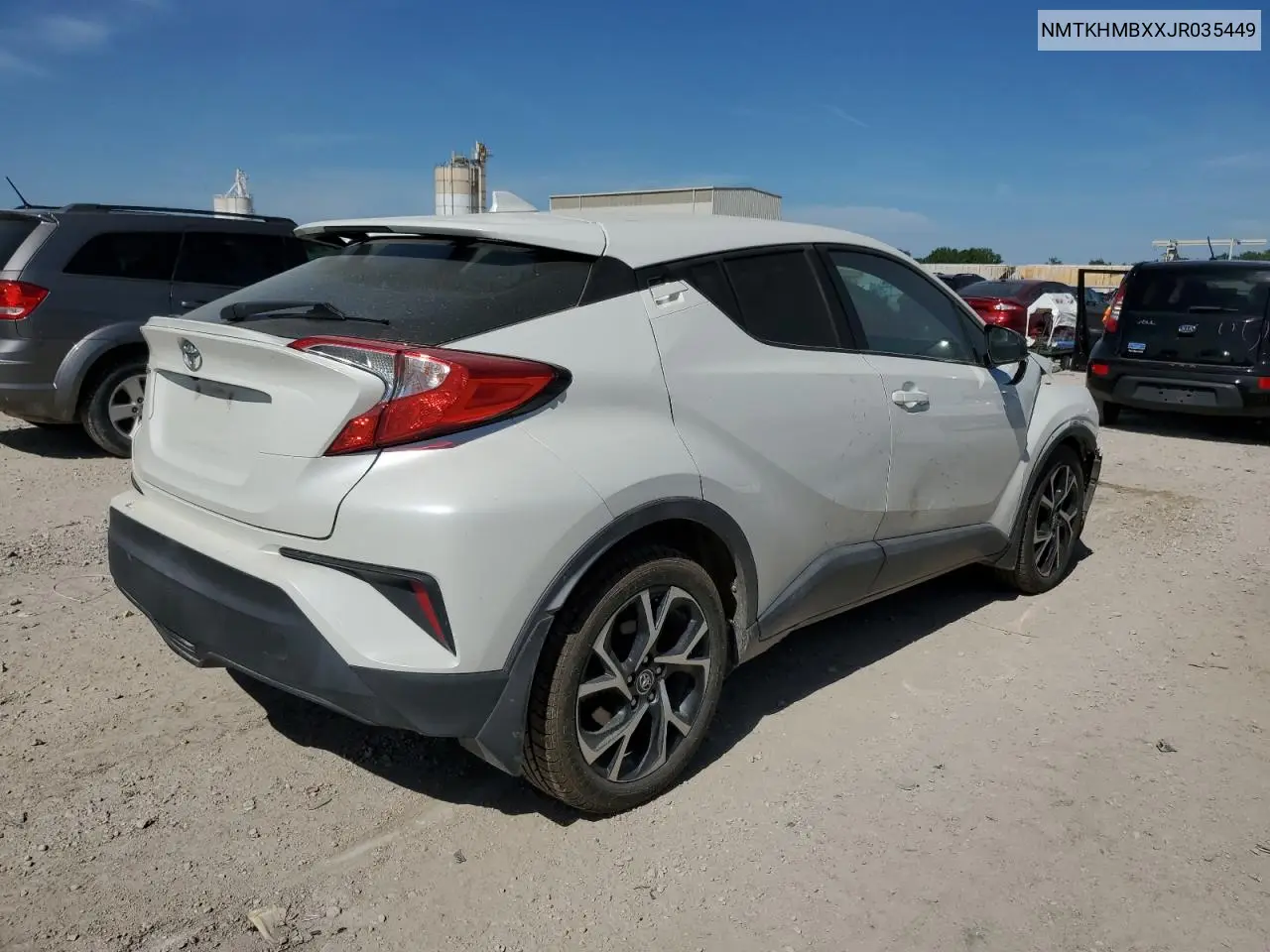 2018 Toyota C-Hr Xle VIN: NMTKHMBXXJR035449 Lot: 56481835