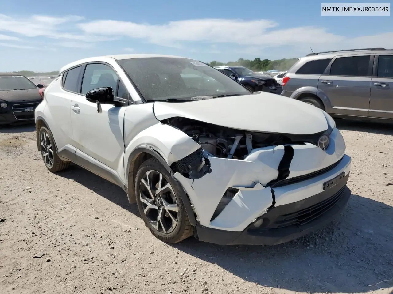 2018 Toyota C-Hr Xle VIN: NMTKHMBXXJR035449 Lot: 56481835