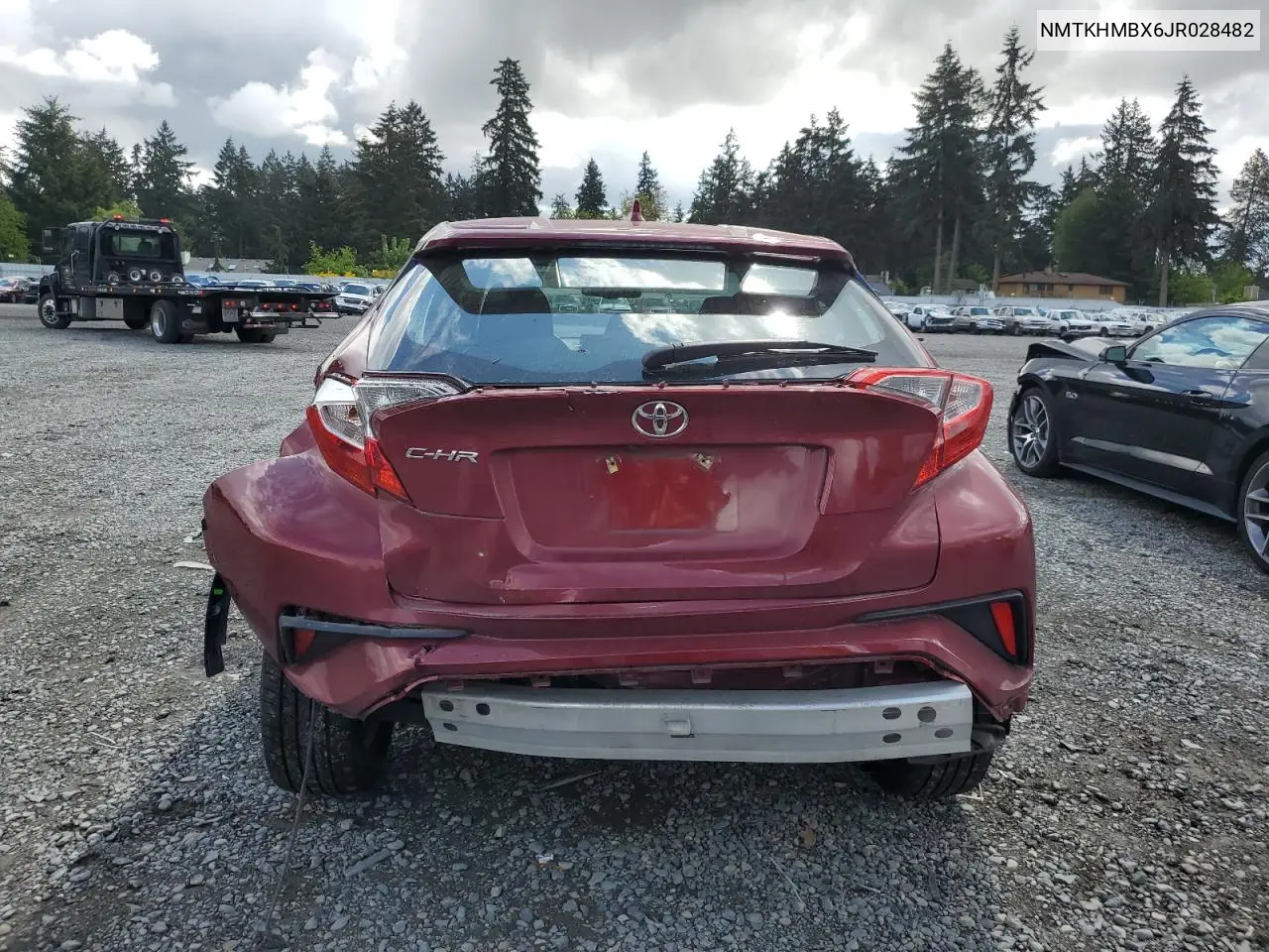 2018 Toyota C-Hr Xle VIN: NMTKHMBX6JR028482 Lot: 56601065