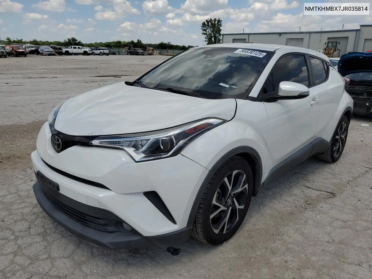 2018 Toyota C-Hr Xle VIN: NMTKHMBX7JR035814 Lot: 56830125
