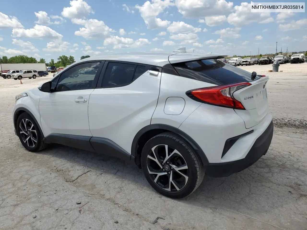 2018 Toyota C-Hr Xle VIN: NMTKHMBX7JR035814 Lot: 56830125