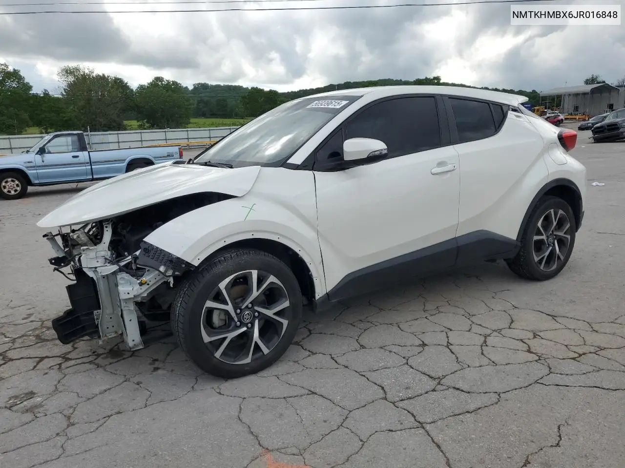 2018 Toyota C-Hr Xle VIN: NMTKHMBX6JR016848 Lot: 56939615