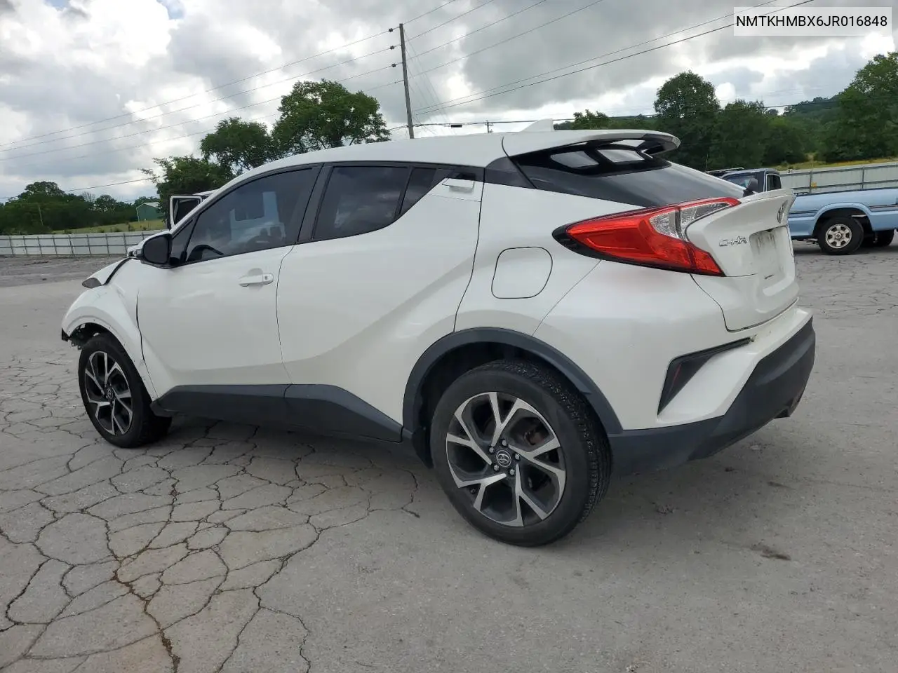 2018 Toyota C-Hr Xle VIN: NMTKHMBX6JR016848 Lot: 56939615