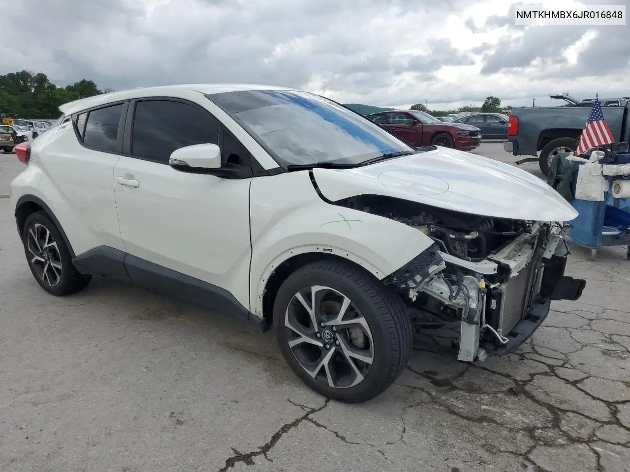 2018 Toyota C-Hr Xle VIN: NMTKHMBX6JR016848 Lot: 56939615