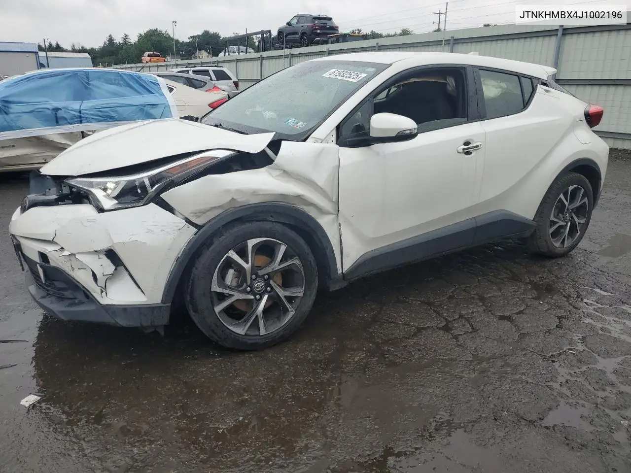 2018 Toyota C-Hr Xle VIN: JTNKHMBX4J1002196 Lot: 61932525