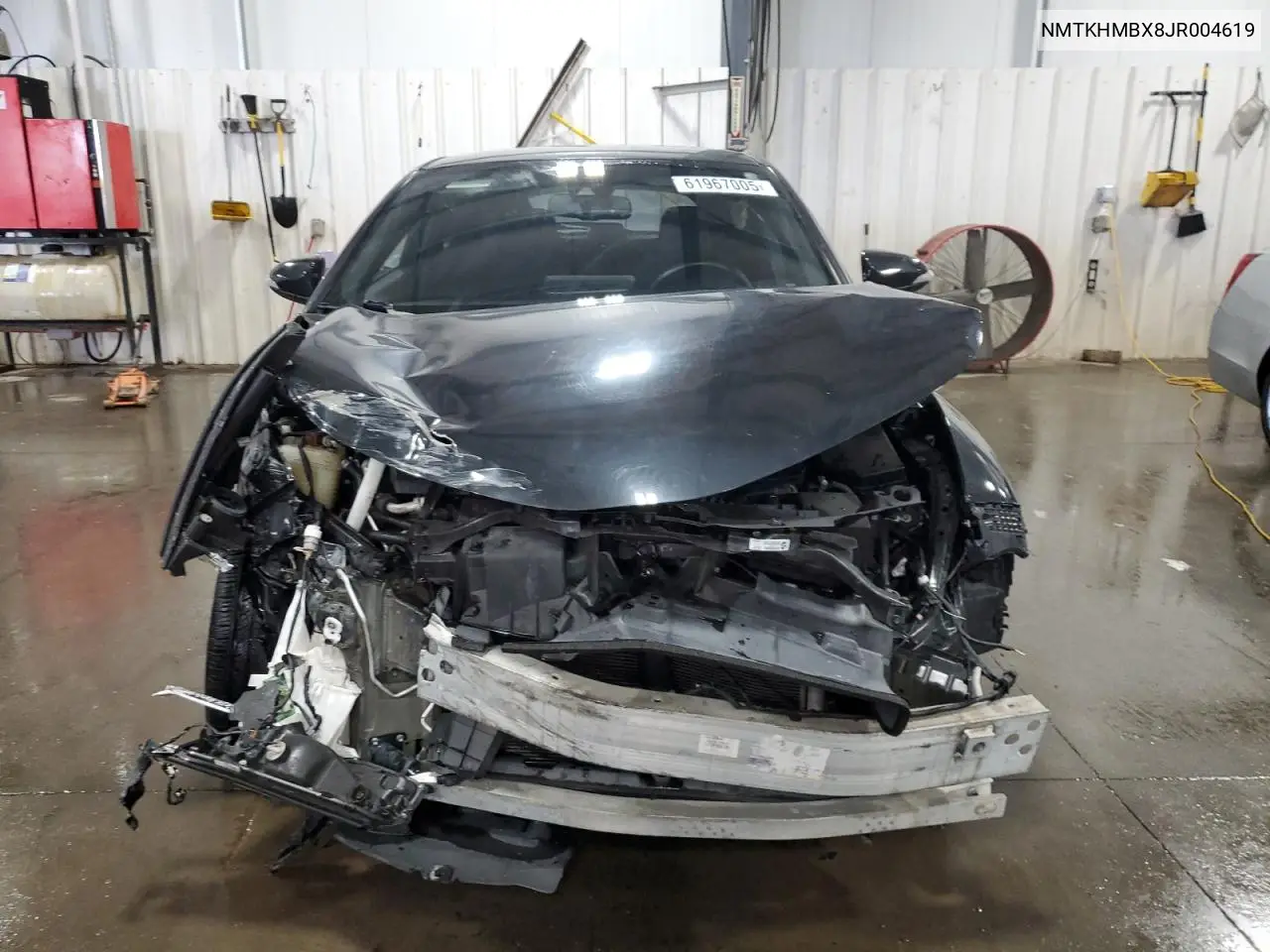 2018 Toyota C-Hr Xle VIN: NMTKHMBX8JR004619 Lot: 61967005