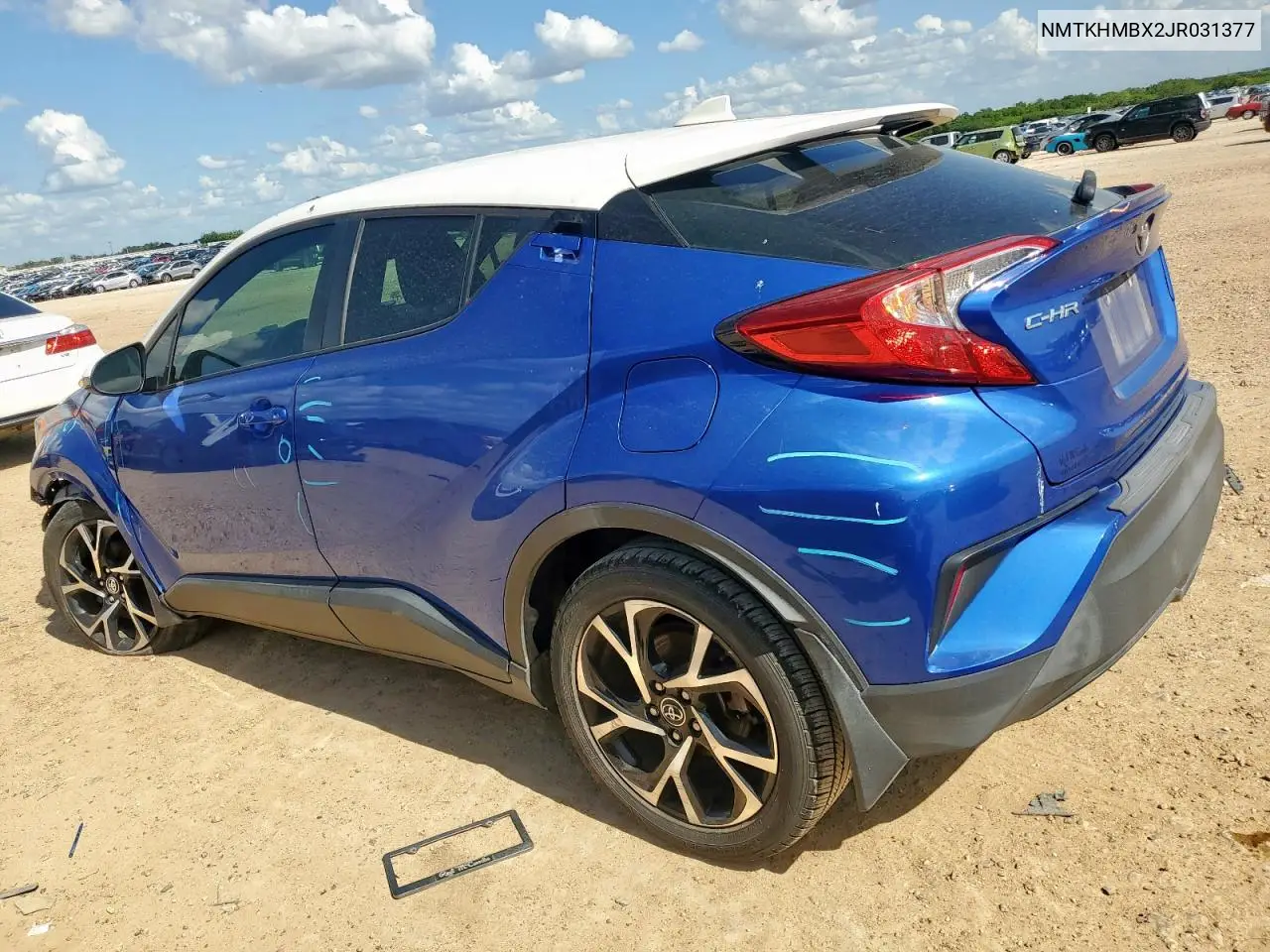 2018 Toyota C-Hr Xle VIN: NMTKHMBX2JR031377 Lot: 62055665