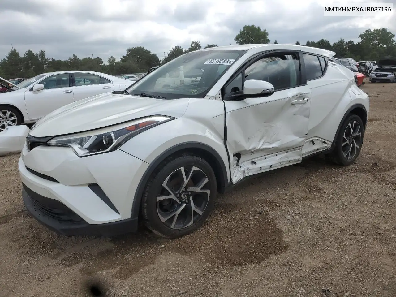 2018 Toyota C-Hr Xle VIN: NMTKHMBX6JR037196 Lot: 62195885