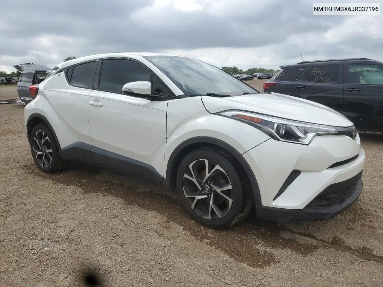 2018 Toyota C-Hr Xle VIN: NMTKHMBX6JR037196 Lot: 62195885