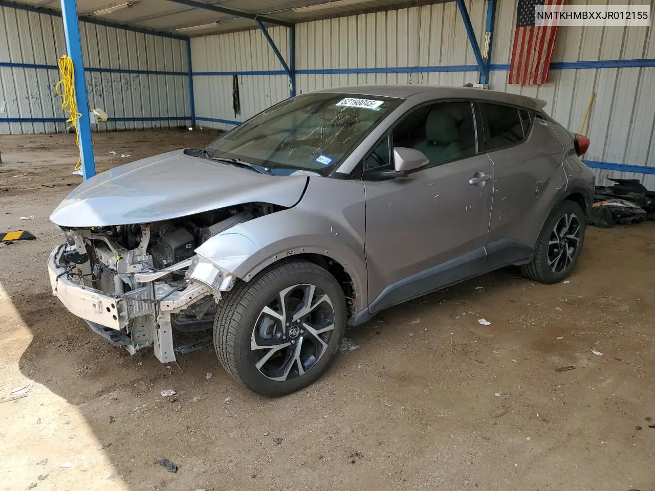 2018 Toyota C-Hr Xle VIN: NMTKHMBXXJR012155 Lot: 62198045