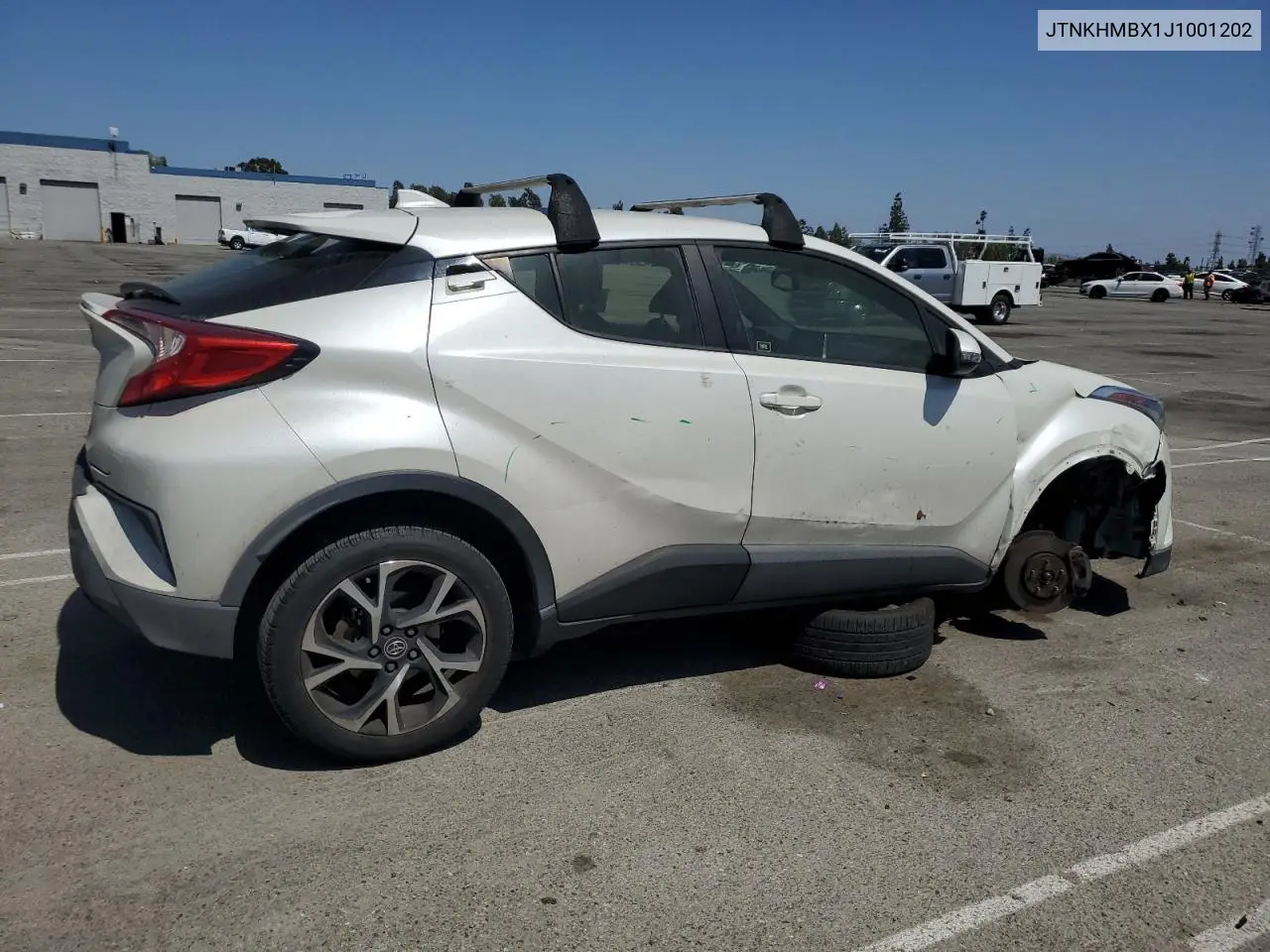 2018 Toyota C-Hr Xle VIN: JTNKHMBX1J1001202 Lot: 62200285
