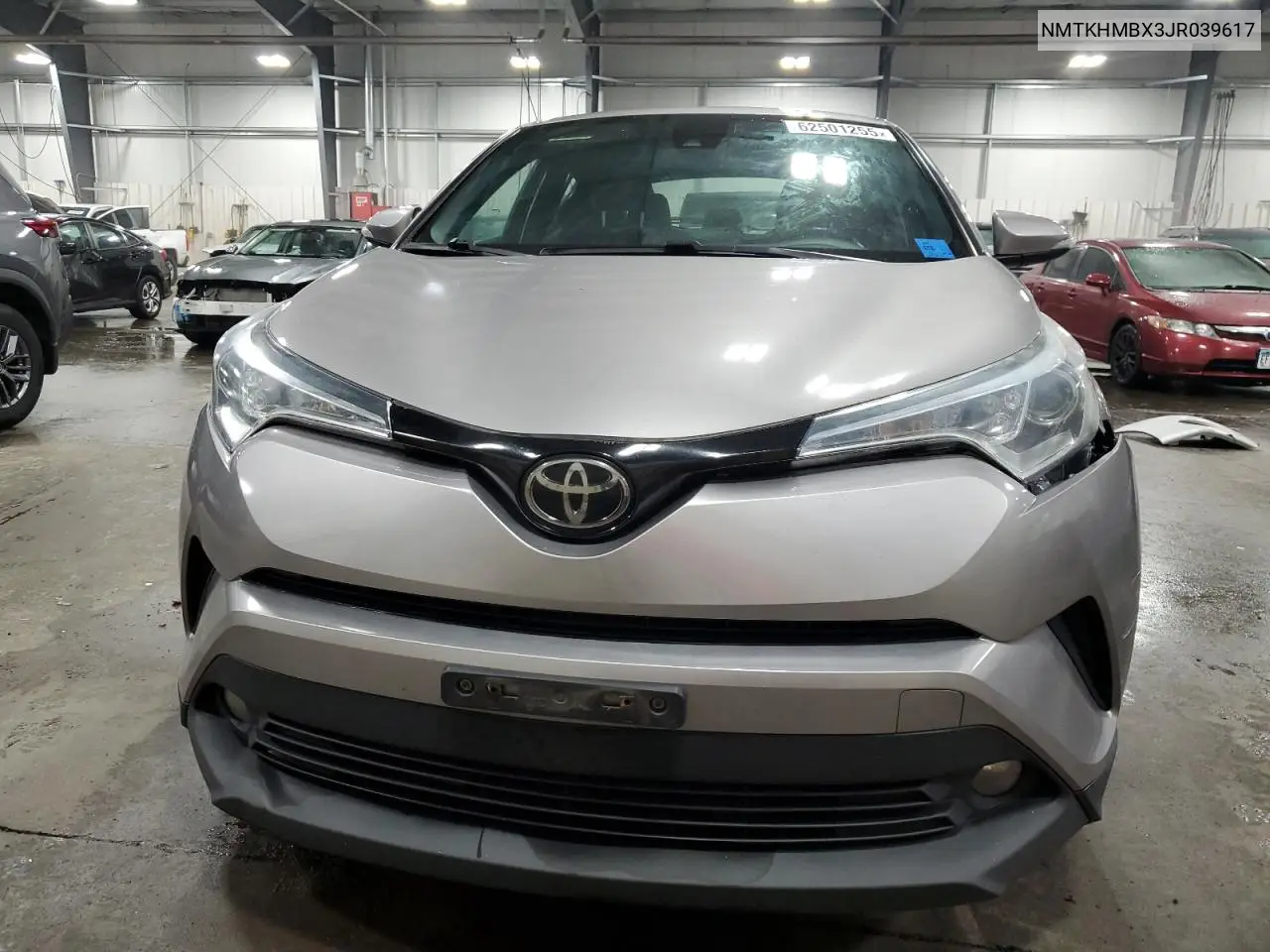 2018 Toyota C-Hr Xle VIN: NMTKHMBX3JR039617 Lot: 62501255