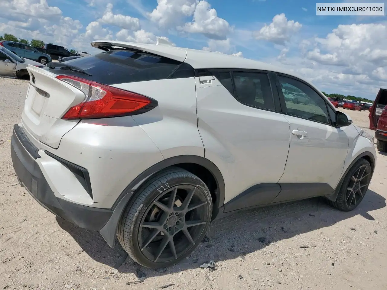 2018 Toyota C-Hr Xle VIN: NMTKHMBX3JR041030 Lot: 62587255