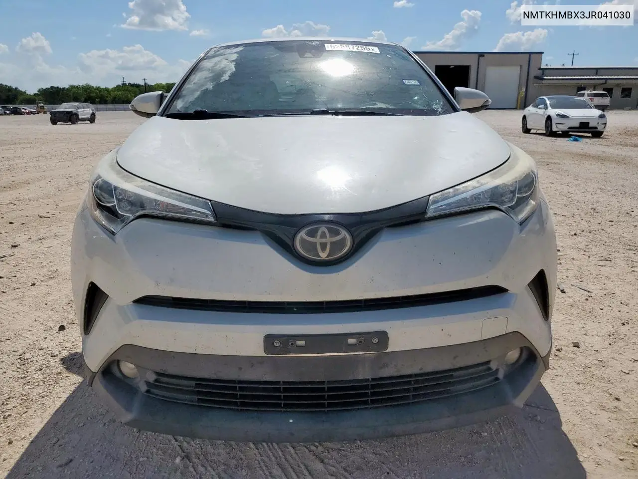 2018 Toyota C-Hr Xle VIN: NMTKHMBX3JR041030 Lot: 62587255