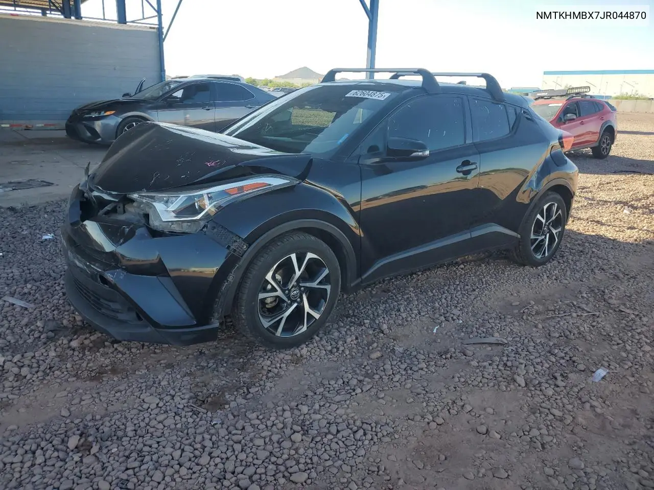2018 Toyota C-Hr Xle VIN: NMTKHMBX7JR044870 Lot: 62604875