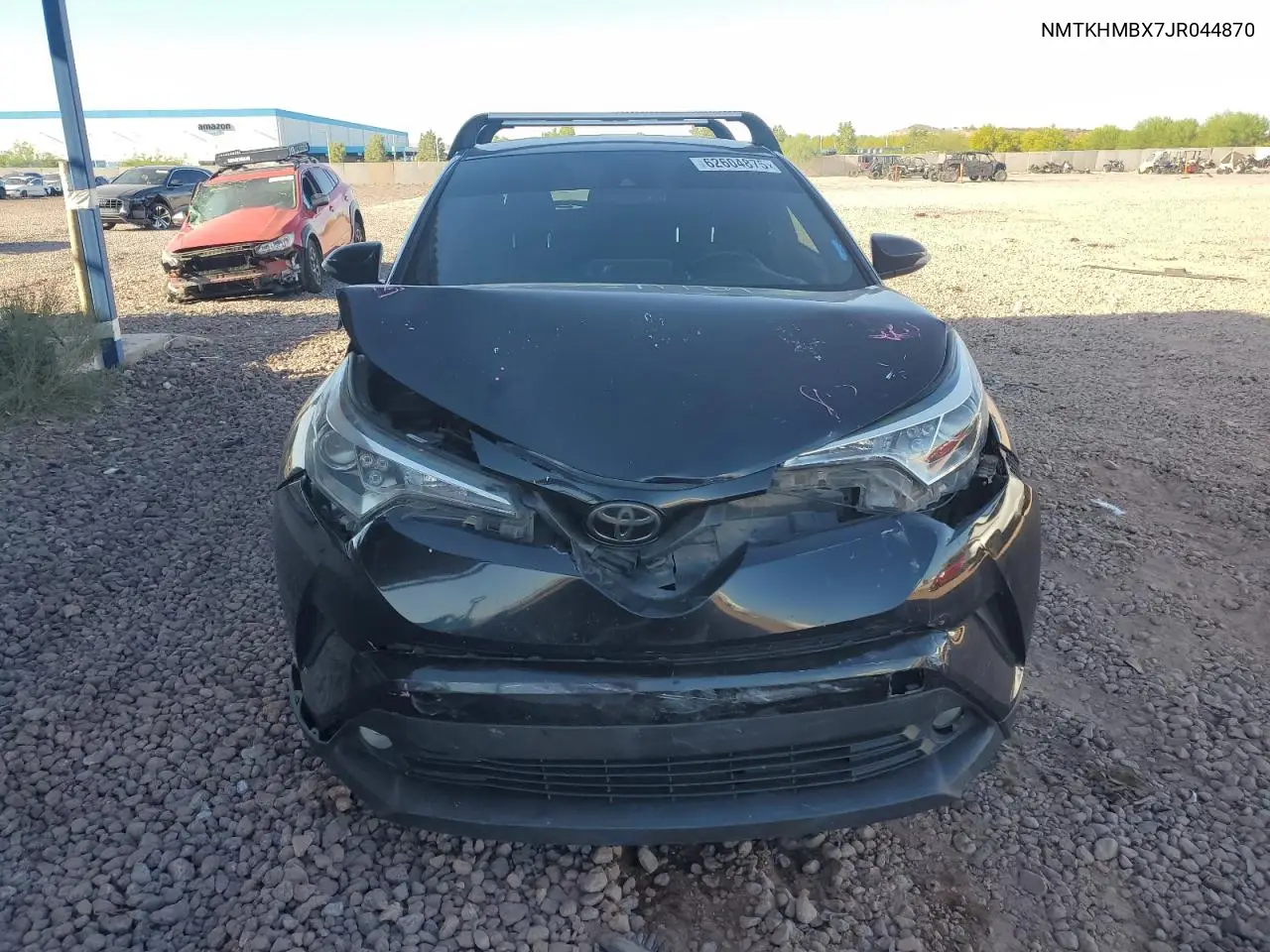 2018 Toyota C-Hr Xle VIN: NMTKHMBX7JR044870 Lot: 62604875