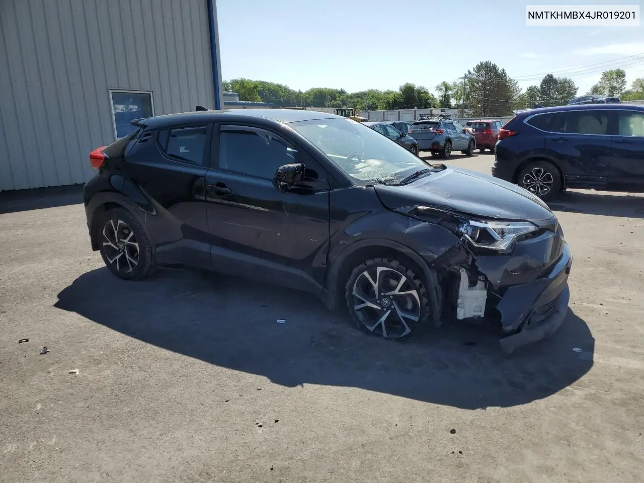 2018 Toyota C-Hr Xle VIN: NMTKHMBX4JR019201 Lot: 62665795