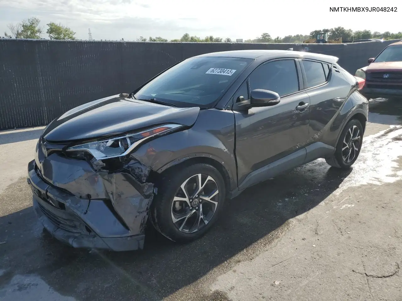 2018 Toyota C-Hr Xle VIN: NMTKHMBX9JR048242 Lot: 62730415