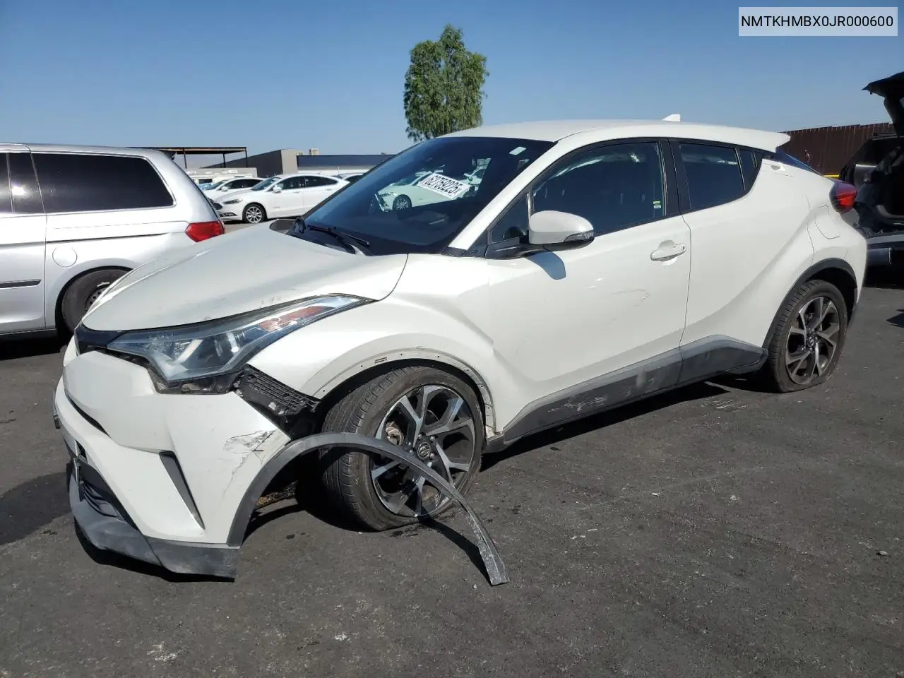 2018 Toyota C-Hr Xle VIN: NMTKHMBX0JR000600 Lot: 62759225