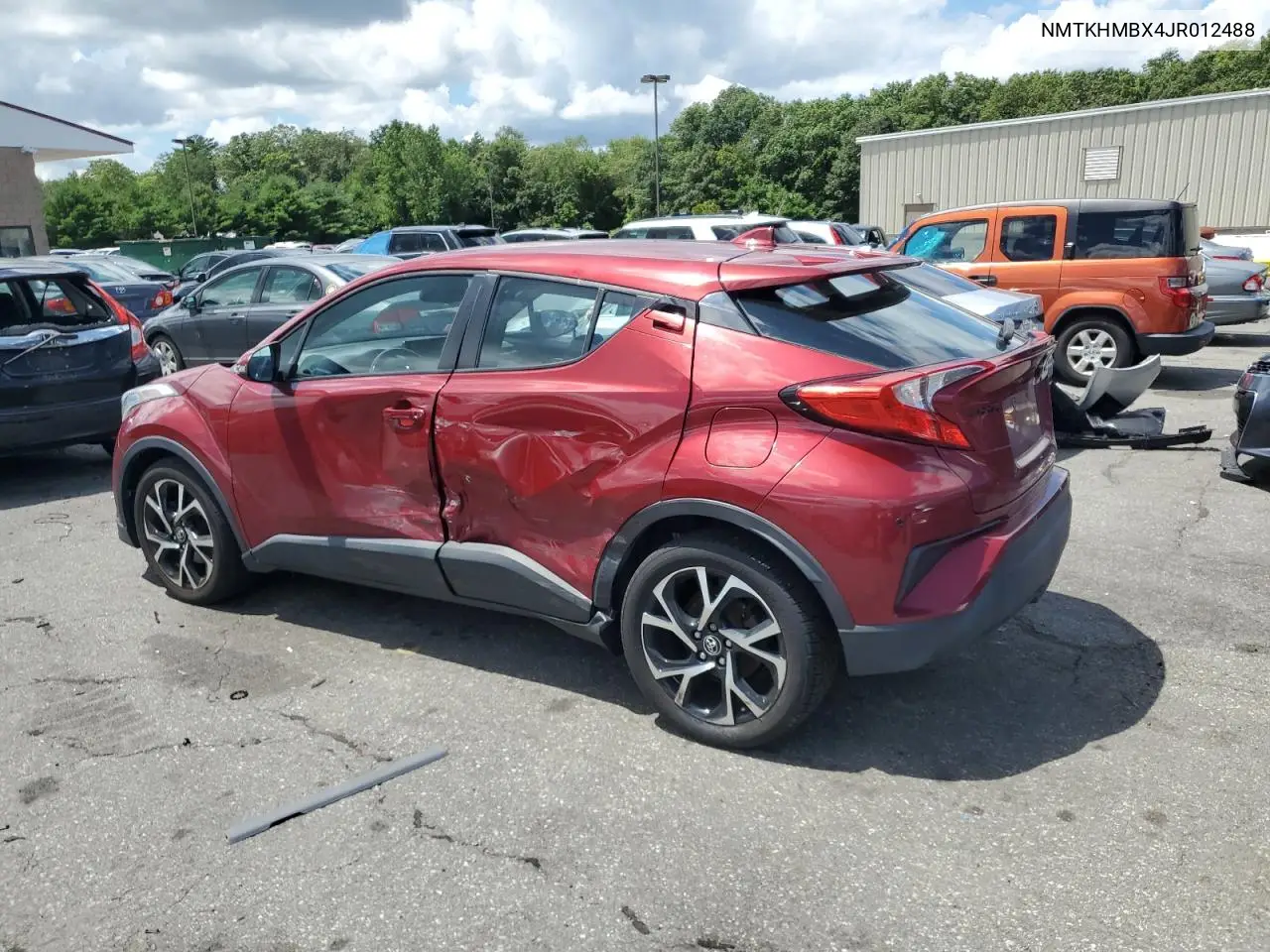 2018 Toyota C-Hr Xle VIN: NMTKHMBX4JR012488 Lot: 64209825