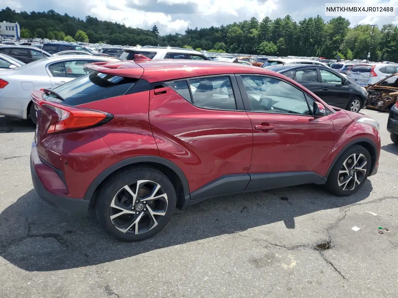 2018 Toyota C-Hr Xle VIN: NMTKHMBX4JR012488 Lot: 64209825