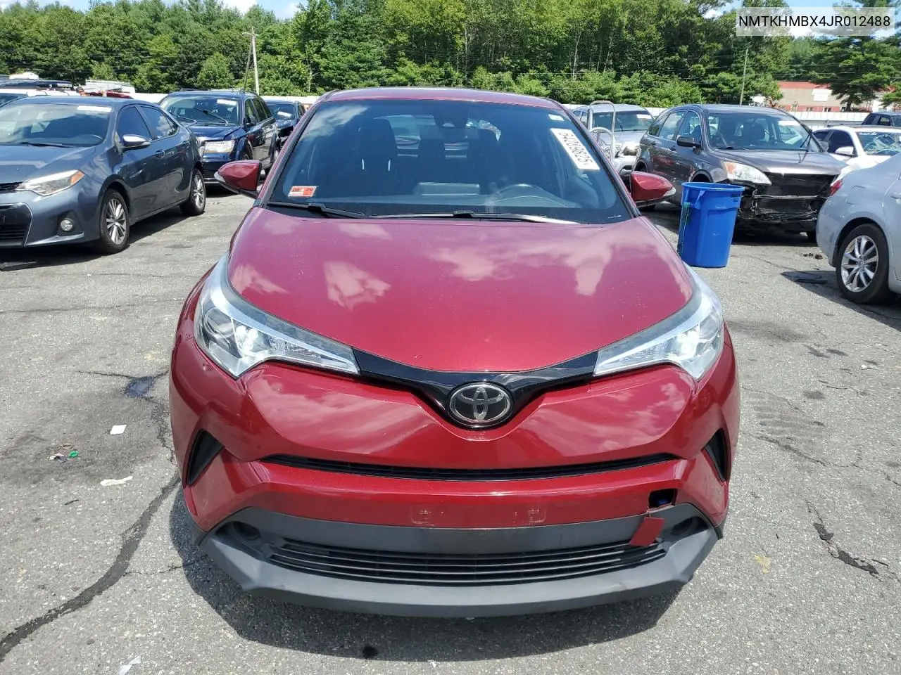 2018 Toyota C-Hr Xle VIN: NMTKHMBX4JR012488 Lot: 64209825